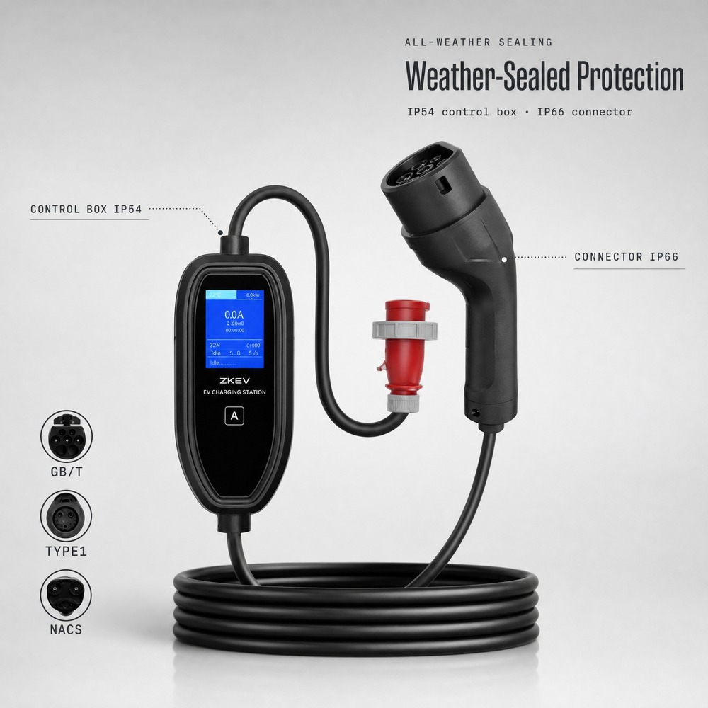 Przenośna ładowarka do pojazdó – Portable Ev Charger recenzja i cena