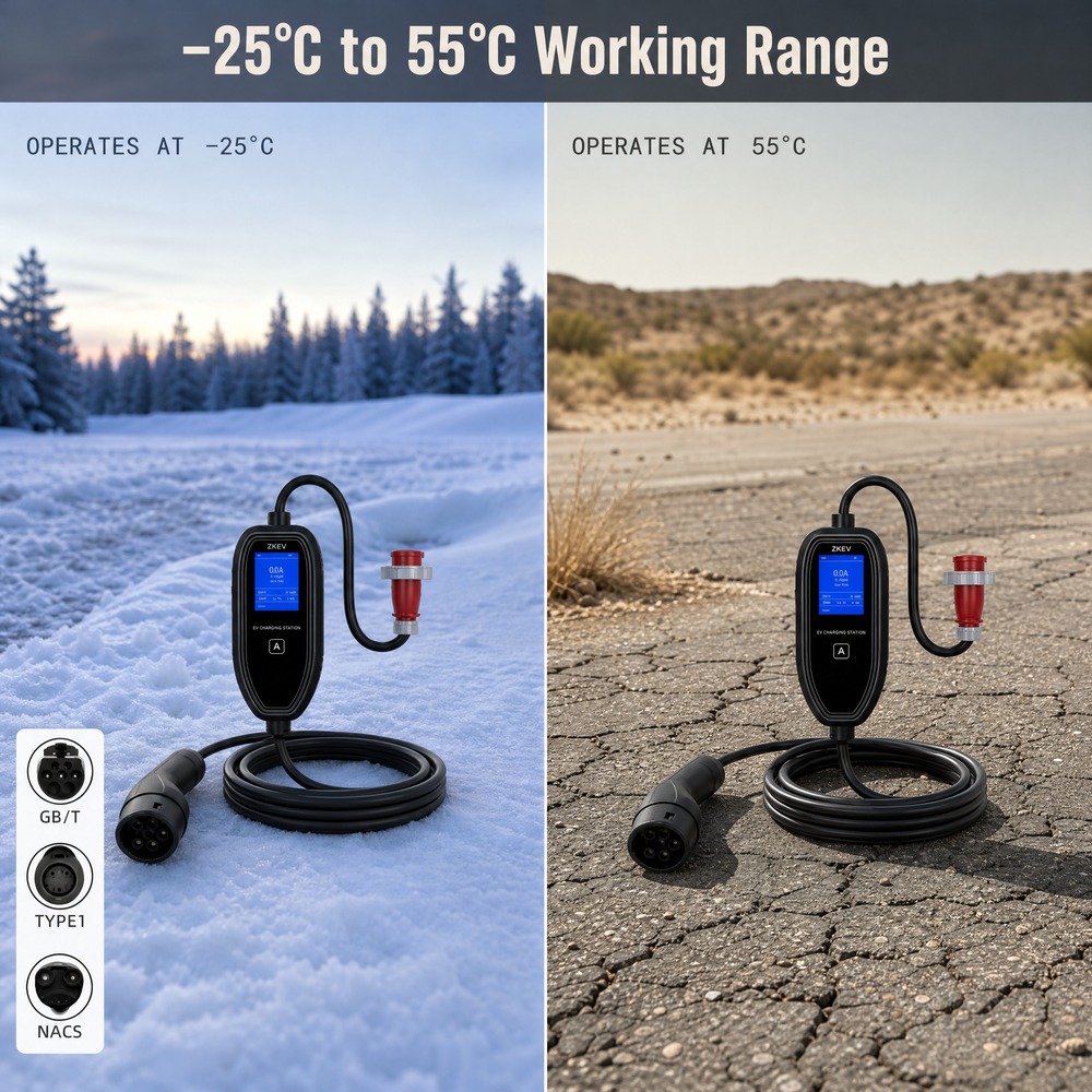 Przenośna ładowarka do pojazdó – Portable Ev Charger recenzja i cena