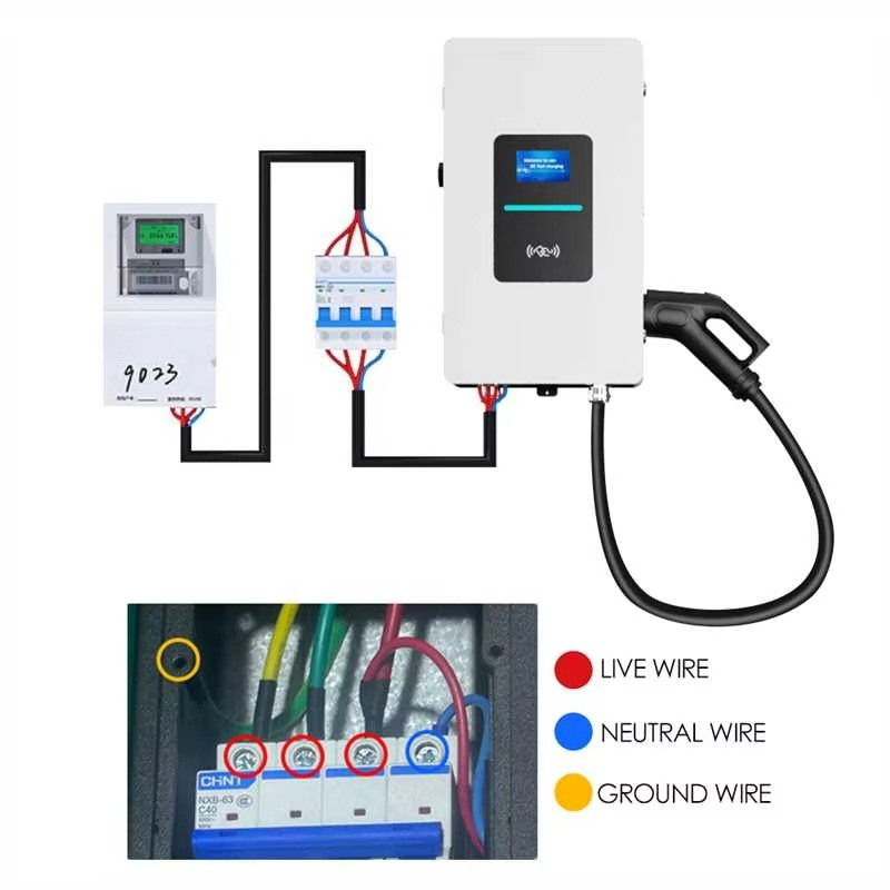 RSCHG 20kW CCS1 IP54 Szybka ła – Ev Charger recenzja i cena